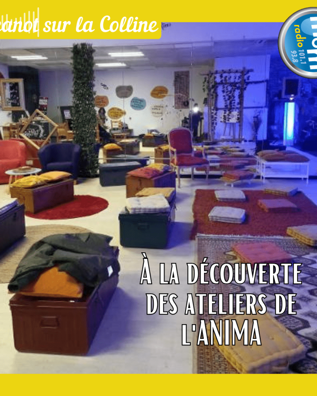 Jeanot sur la Colline 2025-08-27 - À la découverte des ateliers de l'ANIMA