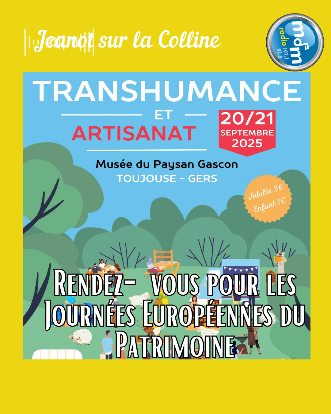 Jeanot sur la Colline 2025-09-12 - ITV_Musee_Paysan_Gascon