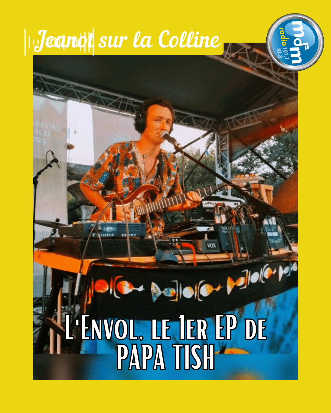 Jeanot sur la Colline 2025-10-06 - L'Envol, le 1er EP de PAPA TISH