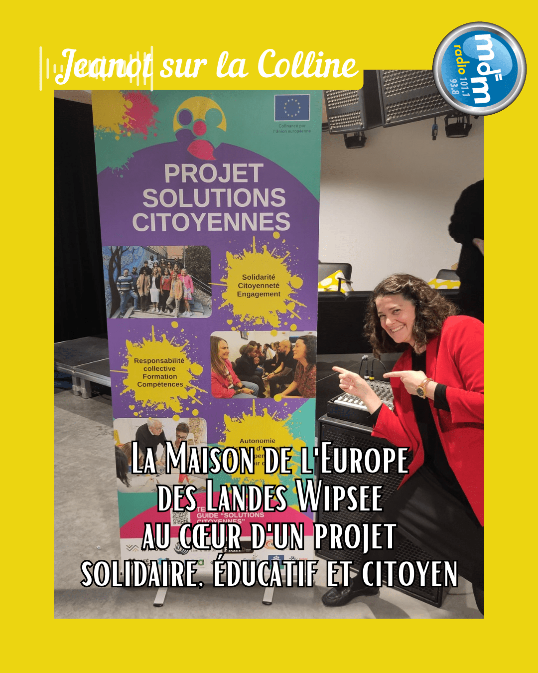 Jeanot sur la Colline 2025-12-18 - La Maison de l'Europe des Landes Wipsee au cœur d'un projet solidaire, éducatif et citoyen