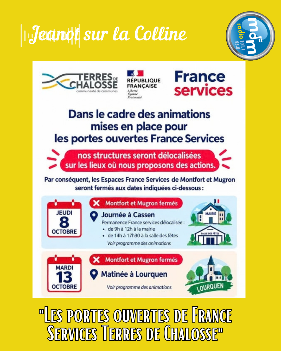 Jeanot sur la Colline 2026-10-06-ITV_Portes_Ouvertes_De_France_Services_Terres_De_Chalosse