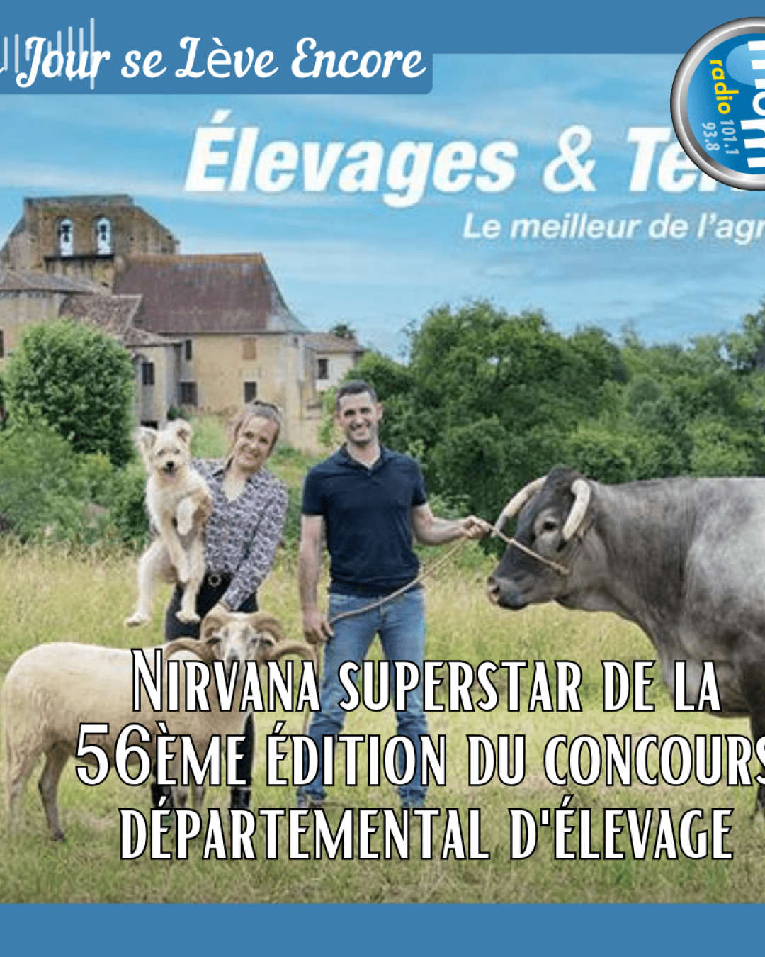 Le Jour se Lève Encore 2025-09-03 - Nirvana superstar de la 56ème édition du concours départemental d'élevage