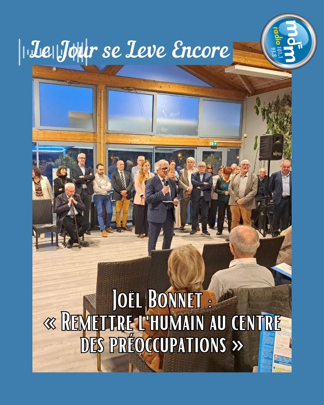 Le Jour se Lève Encore 2026-03-05 - Joël Bonnet  « Remettre l'humain au sens des préoccupations »