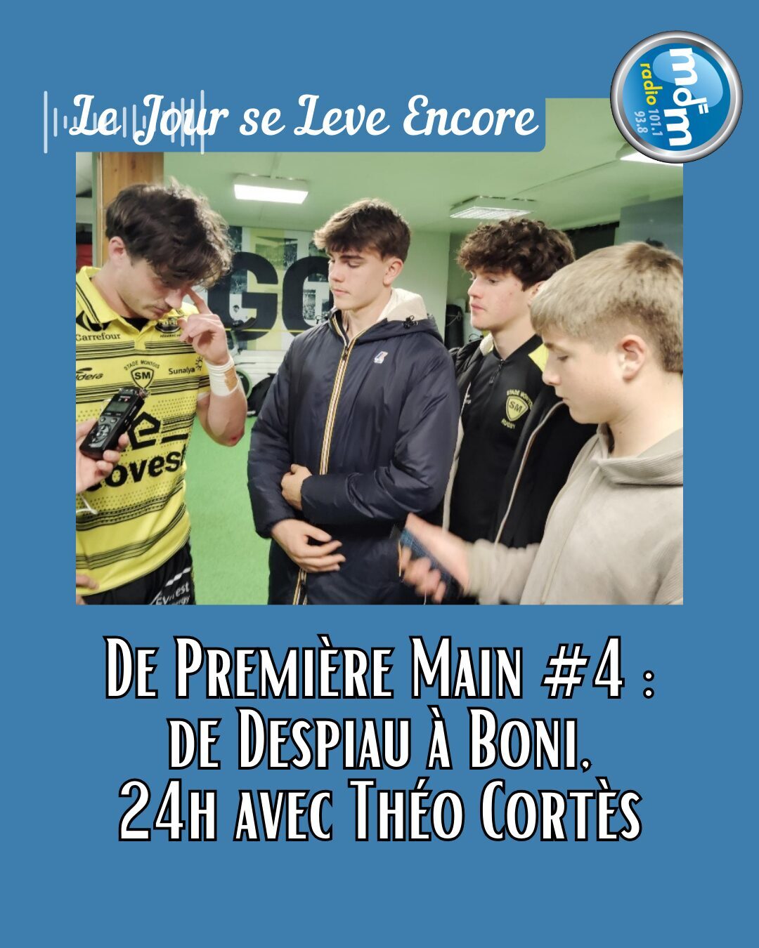 Le Jour se Lève Encore 2026-03-19 - De Première Main #4 de Despiau à Boni, 24h avec Théo Cortès
