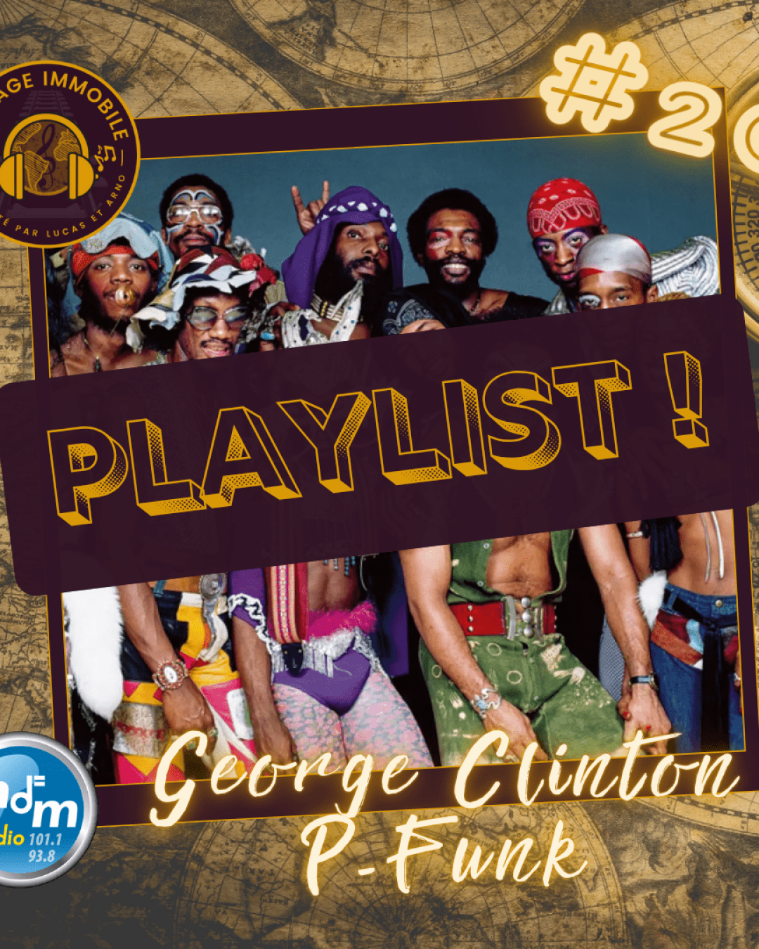 Voyage Immobile 20 - George Clinton & Le P-Funk - 18-01-2025