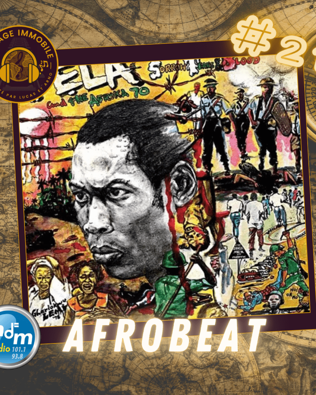 Voyage Immobile 21 - Afrobeat - 01-03-2025