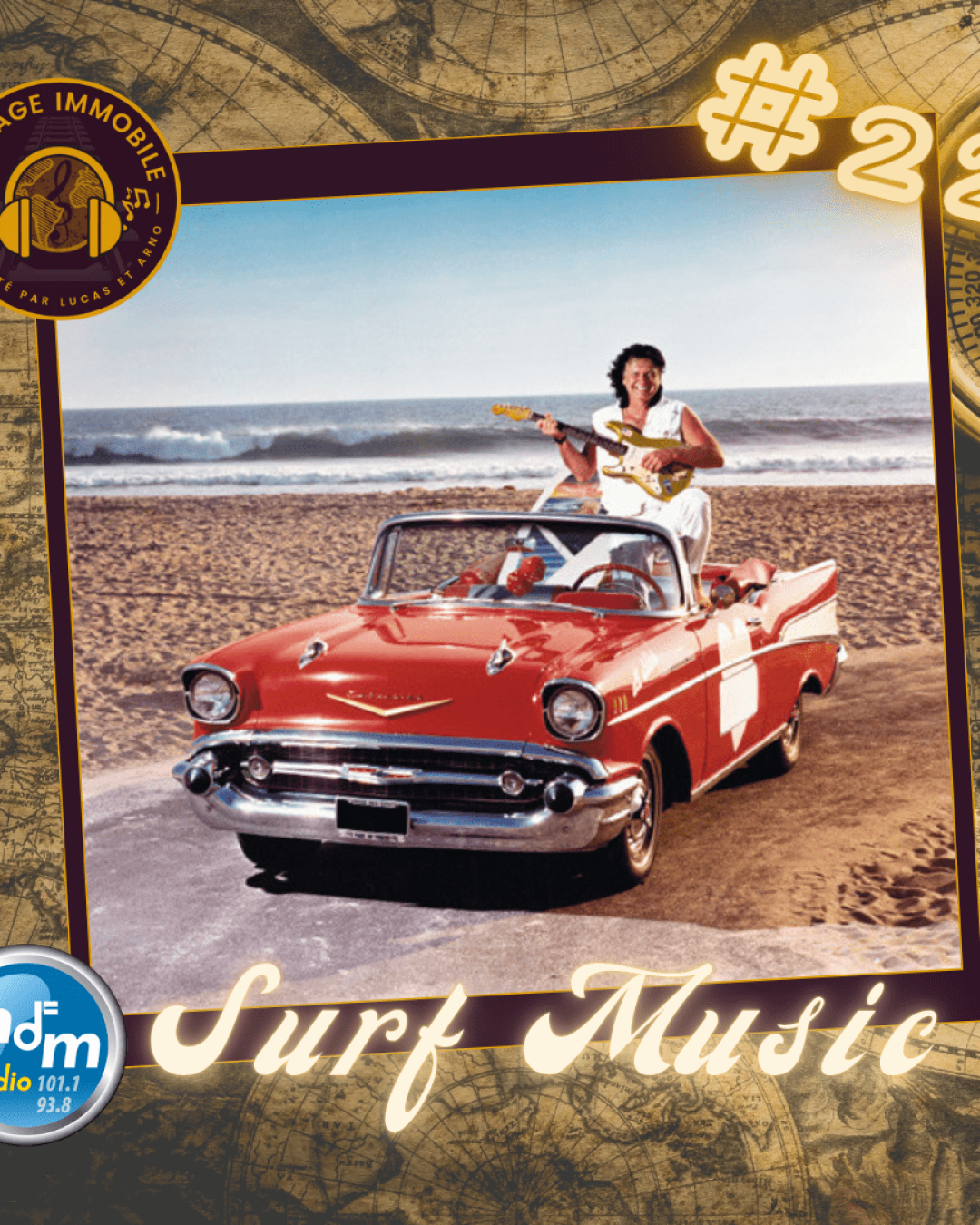 Voyage Immobile 22 - Surf Music - 10-07-2025