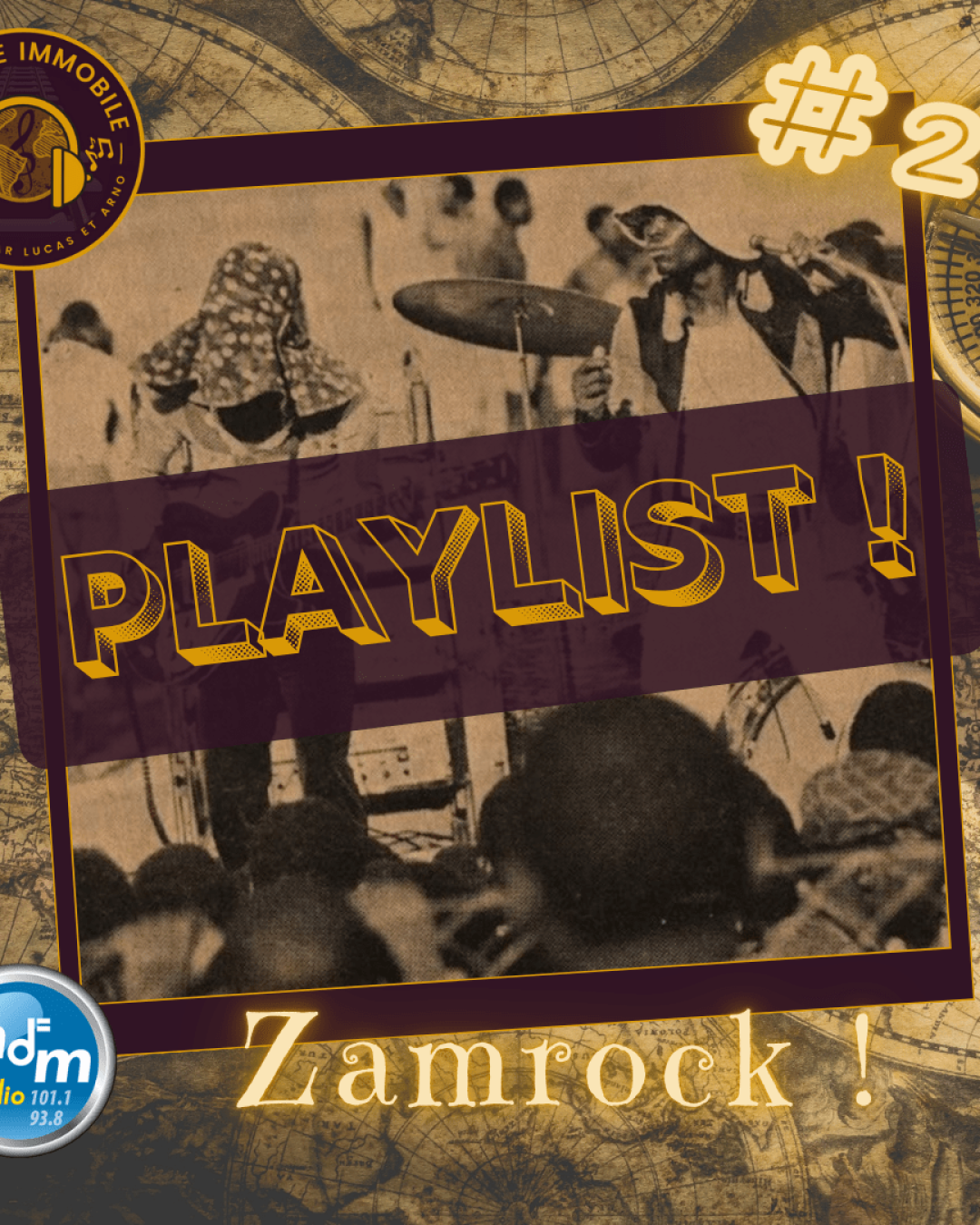 Voyage Immobile Playlist 02 - Zamrock ! - 05-01-2022 - Image