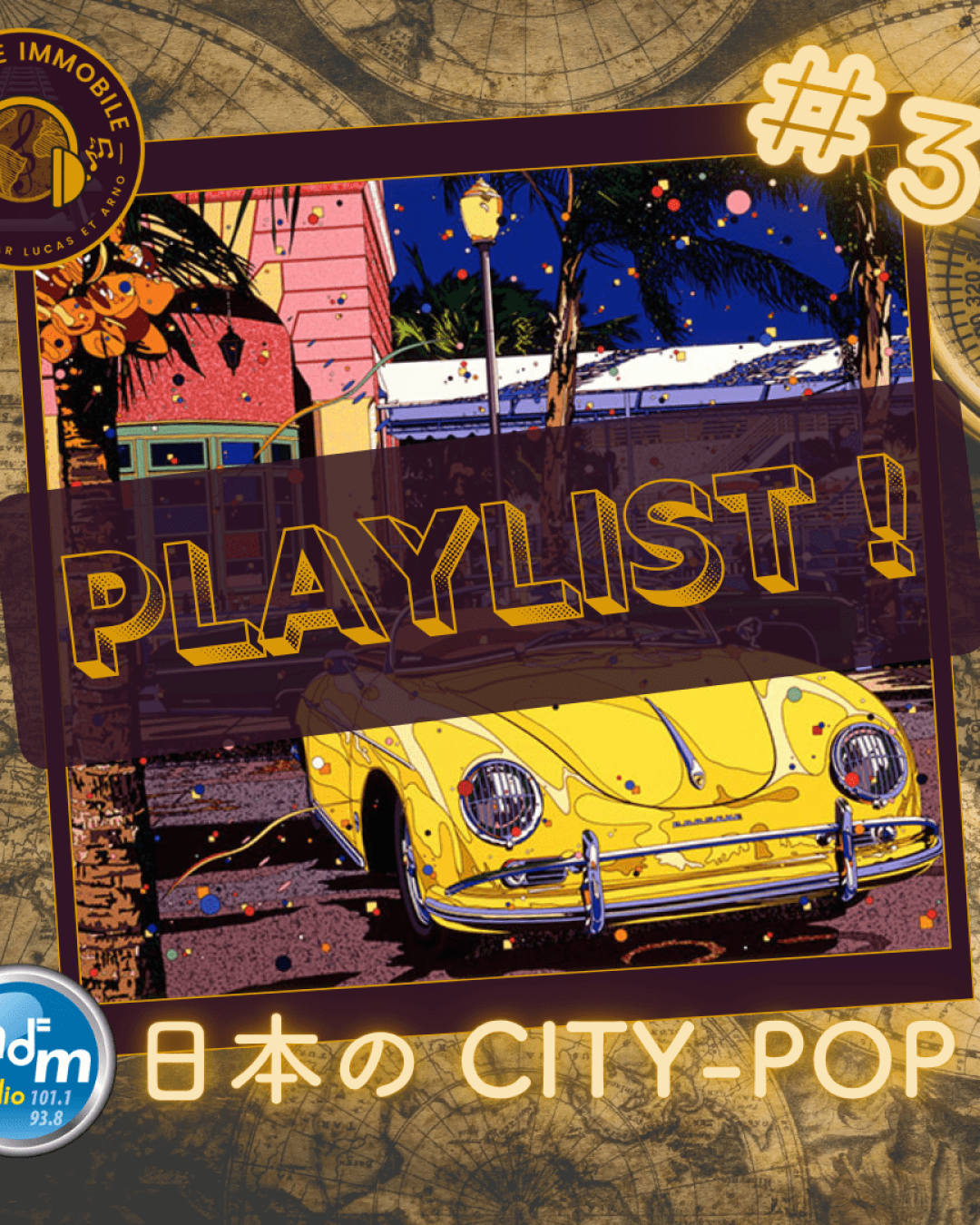 Voyage Immobile Playlist 03 - 日本の City-Pop - 27-01-2022 - Image