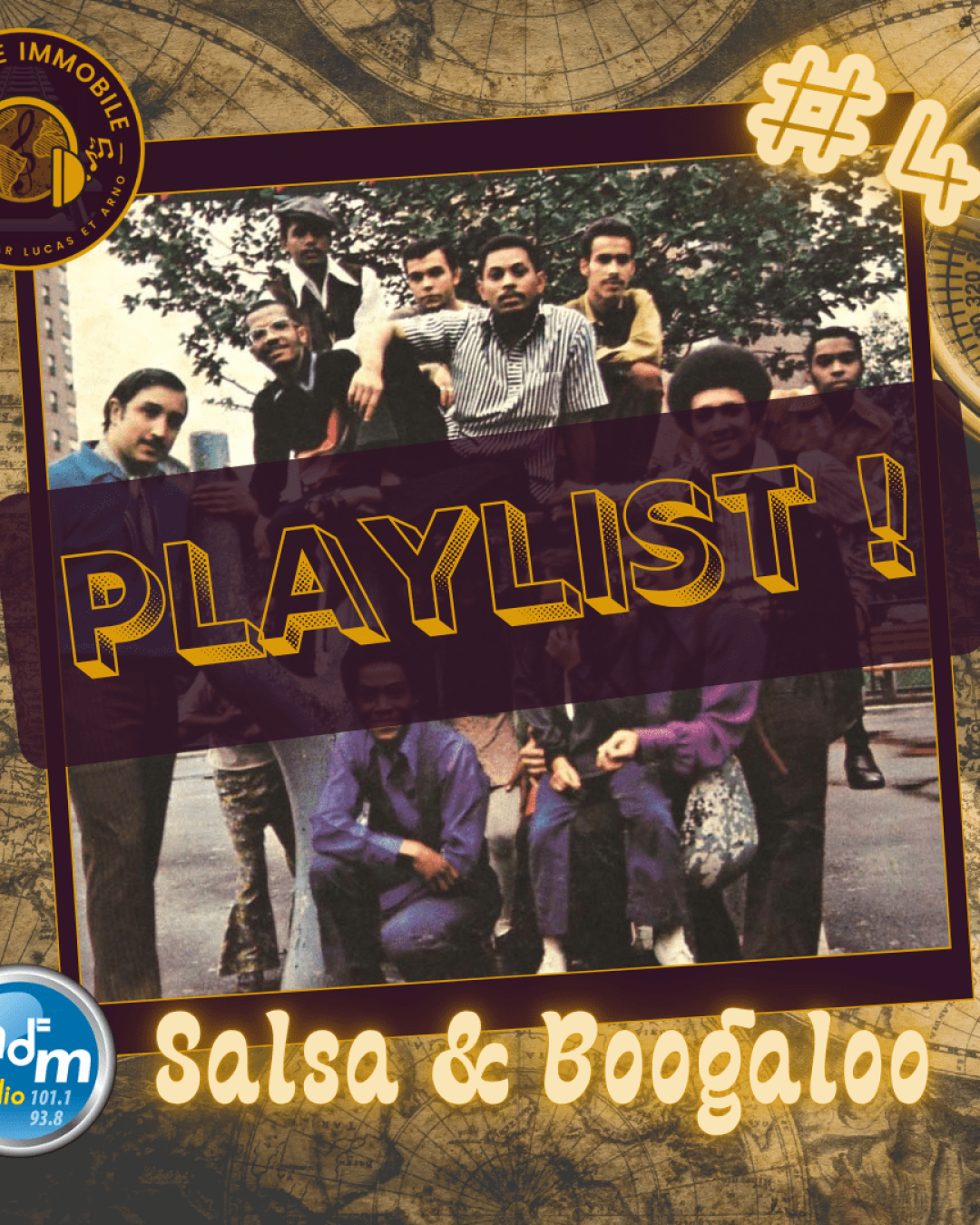 Voyage Immobile Playlist 04 - Salsa & Boogaloo - 24-02-2022 - Image