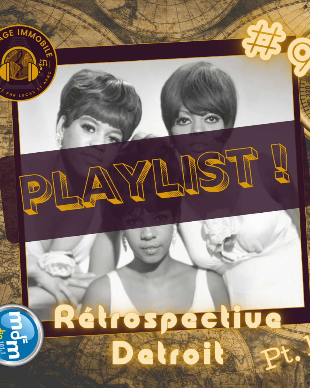 Voyage Immobile Playlist 09 - Rétrospective Detroit Pt. 1 - 11-10-2022