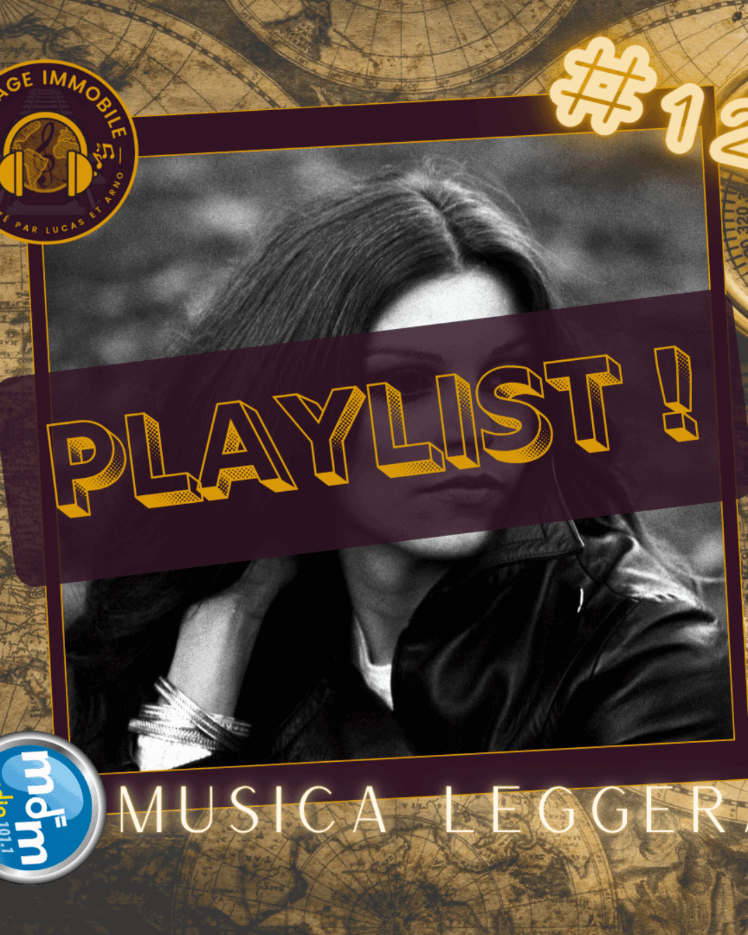 Voyage Immobile Playlist 12 - Musica Leggera - 14-02-2023