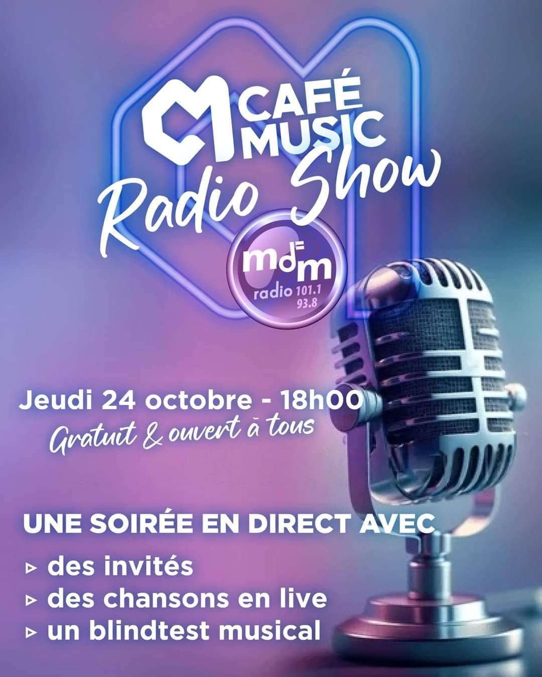 cafe music radio show